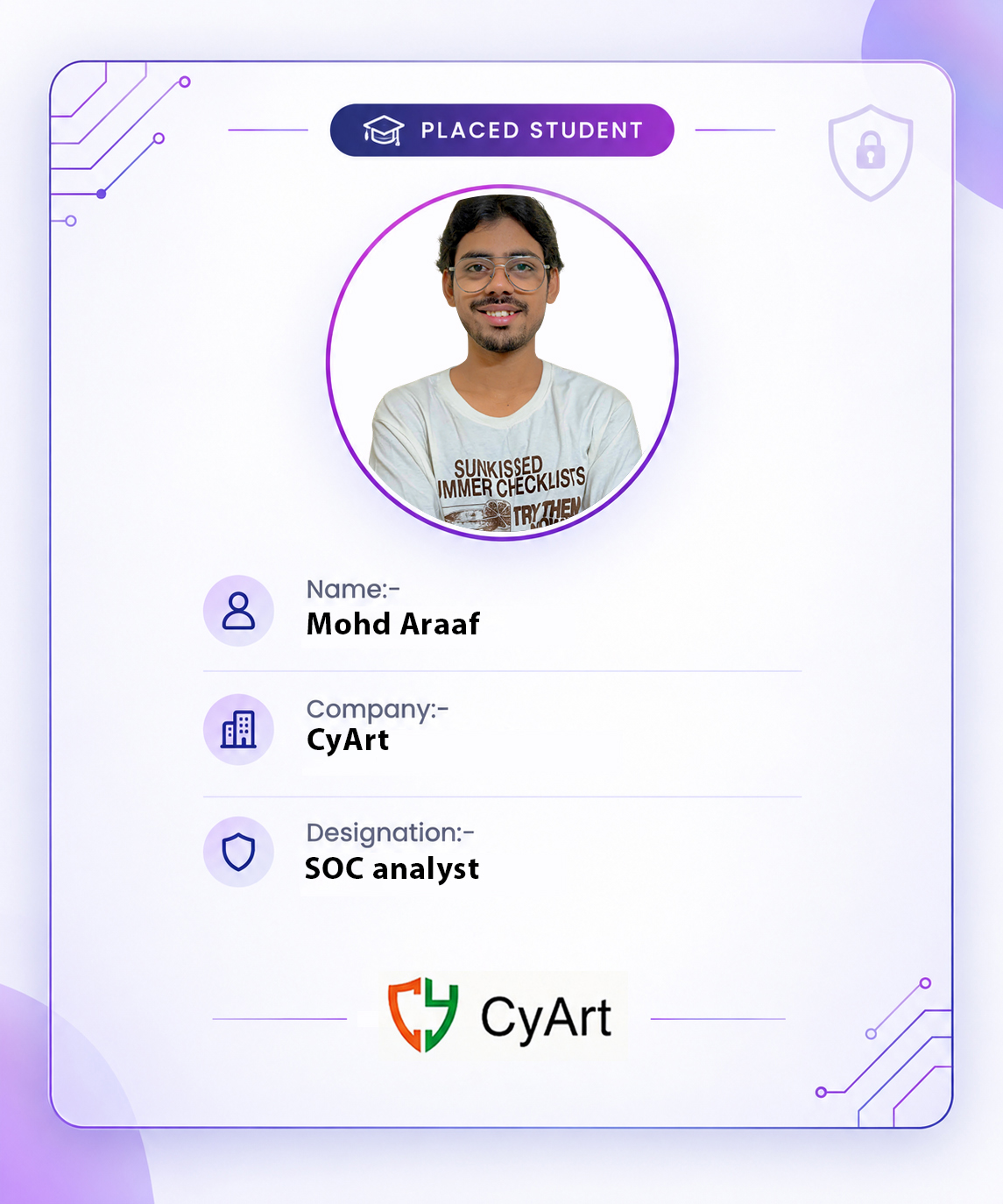 Cyberdefentech placement story
