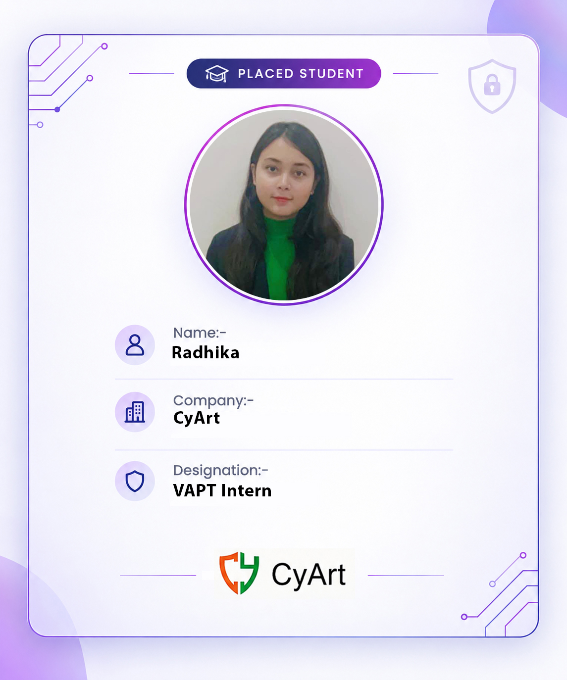 Cyberdefentech placement story